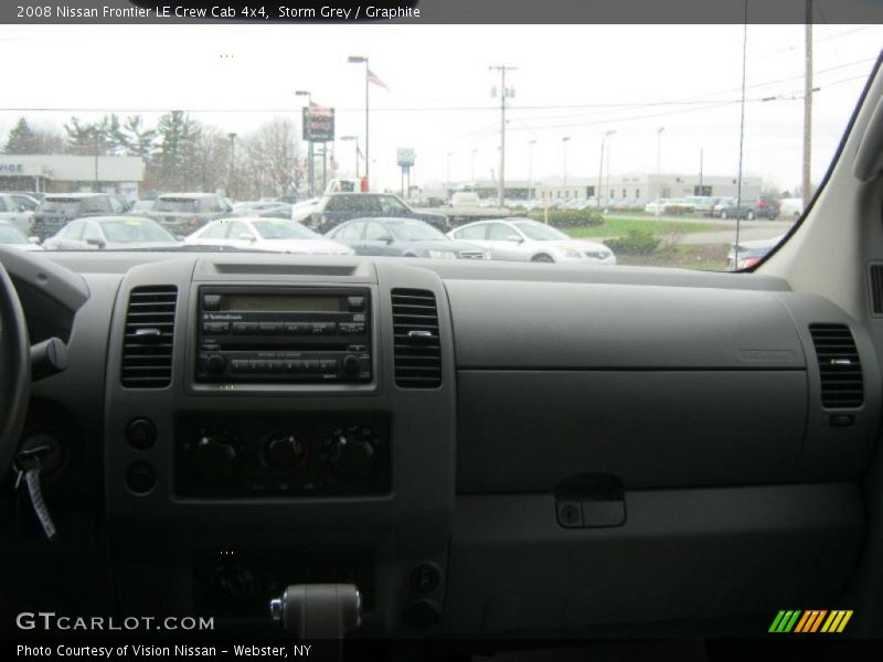 Storm Grey / Graphite 2008 Nissan Frontier LE Crew Cab 4x4