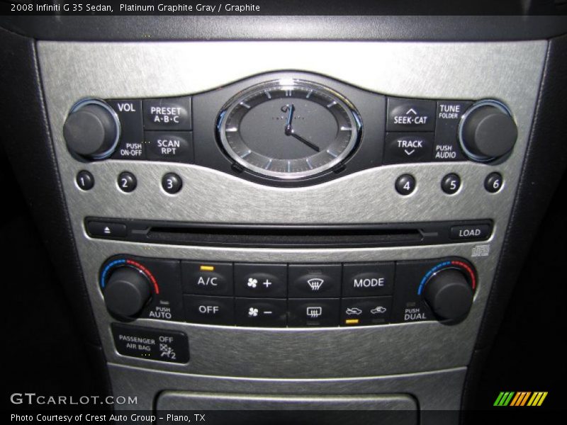 Platinum Graphite Gray / Graphite 2008 Infiniti G 35 Sedan