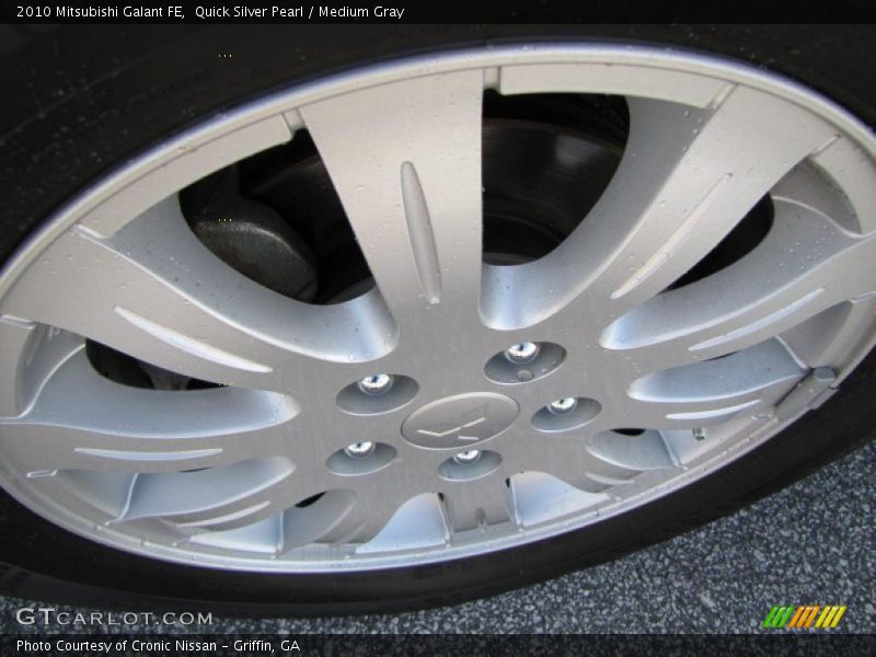 Quick Silver Pearl / Medium Gray 2010 Mitsubishi Galant FE
