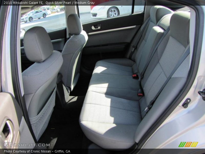 Quick Silver Pearl / Medium Gray 2010 Mitsubishi Galant FE