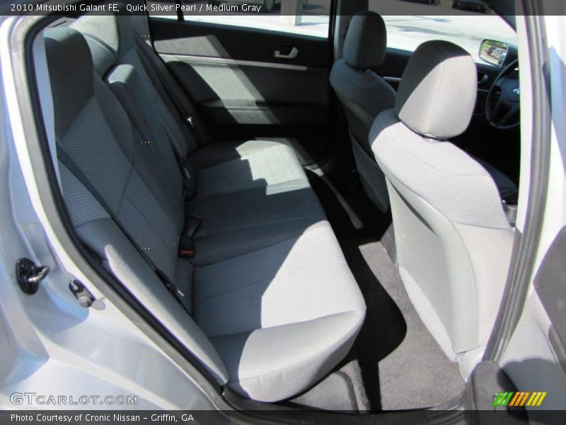Quick Silver Pearl / Medium Gray 2010 Mitsubishi Galant FE