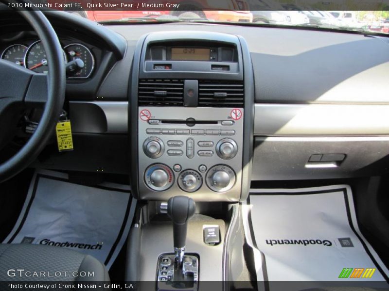 Quick Silver Pearl / Medium Gray 2010 Mitsubishi Galant FE