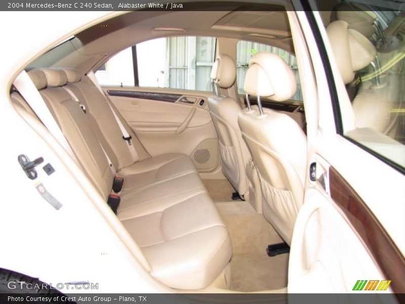 Alabaster White / Java 2004 Mercedes-Benz C 240 Sedan