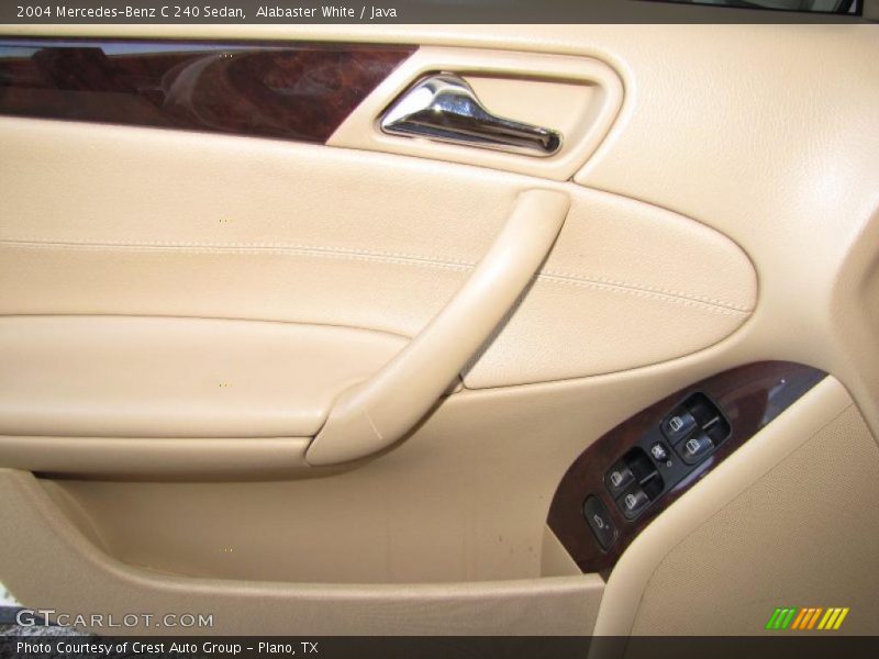 Alabaster White / Java 2004 Mercedes-Benz C 240 Sedan