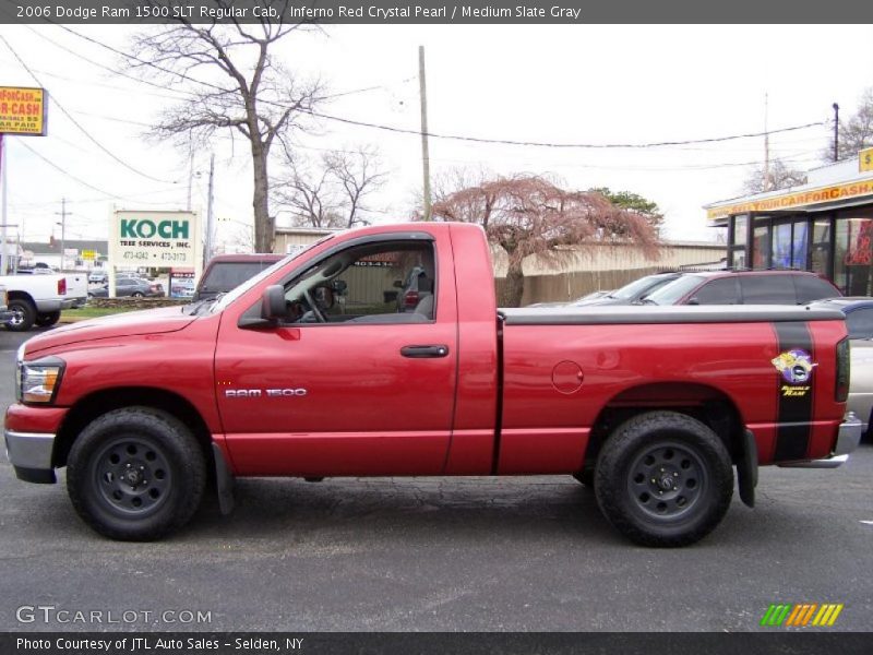  2006 Ram 1500 SLT Regular Cab Inferno Red Crystal Pearl