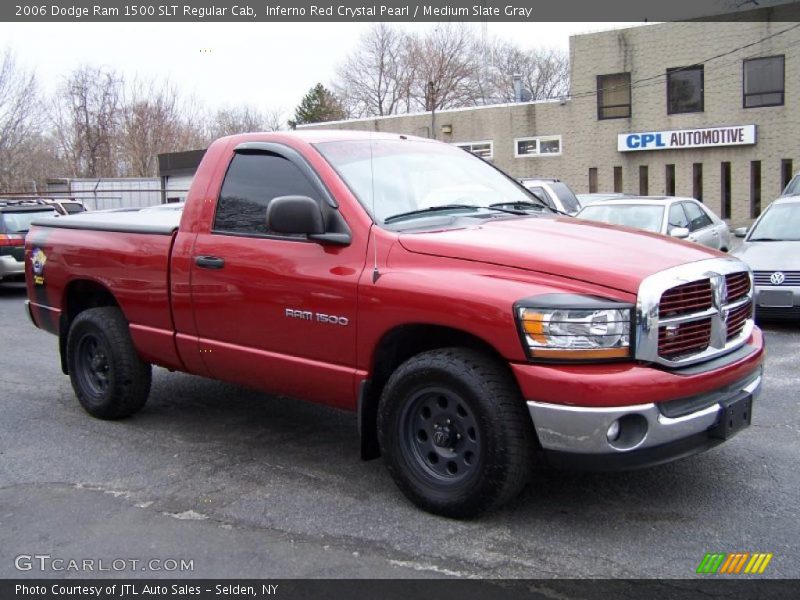 Inferno Red Crystal Pearl / Medium Slate Gray 2006 Dodge Ram 1500 SLT Regular Cab