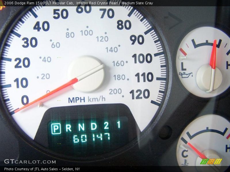 Inferno Red Crystal Pearl / Medium Slate Gray 2006 Dodge Ram 1500 SLT Regular Cab