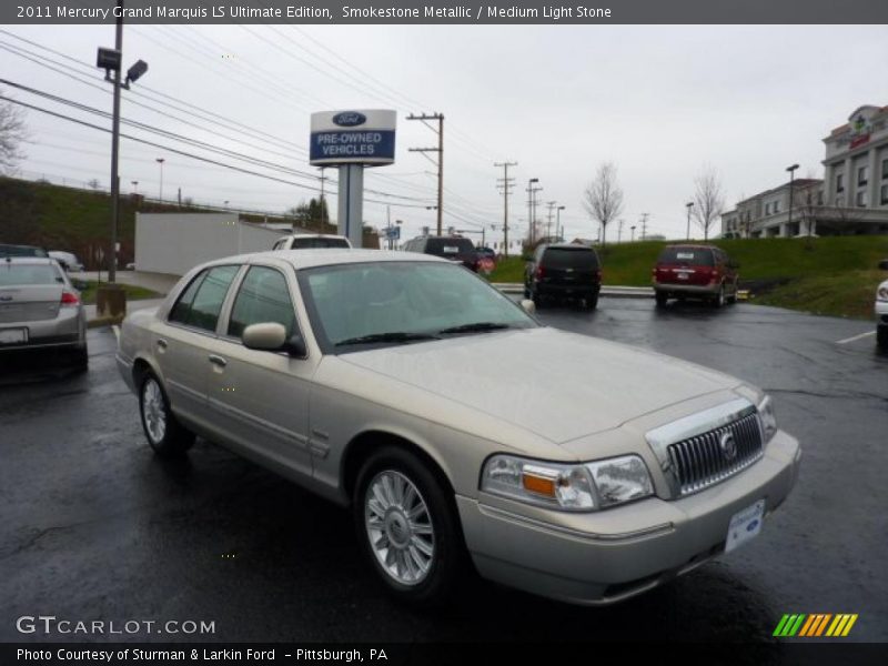 Smokestone Metallic / Medium Light Stone 2011 Mercury Grand Marquis LS Ultimate Edition