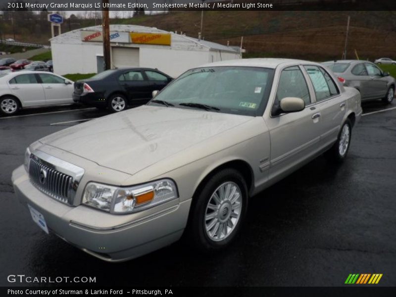 Smokestone Metallic / Medium Light Stone 2011 Mercury Grand Marquis LS Ultimate Edition