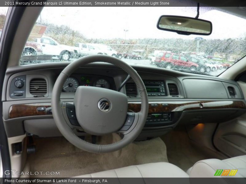 Smokestone Metallic / Medium Light Stone 2011 Mercury Grand Marquis LS Ultimate Edition