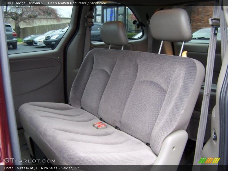 Deep Molten Red Pearl / Sandstone 2003 Dodge Caravan SE