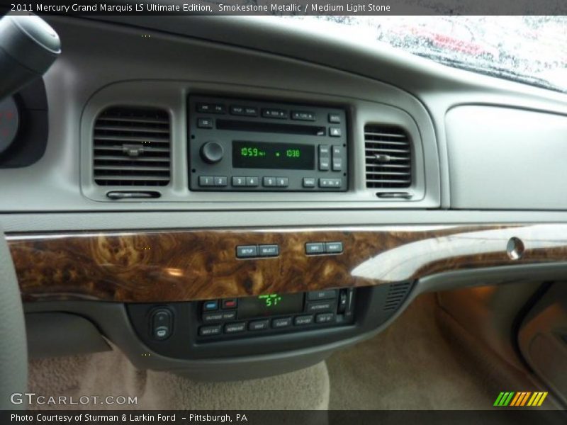 Smokestone Metallic / Medium Light Stone 2011 Mercury Grand Marquis LS Ultimate Edition