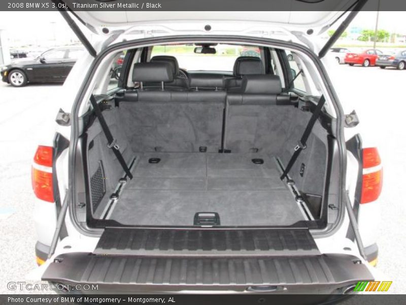 Titanium Silver Metallic / Black 2008 BMW X5 3.0si