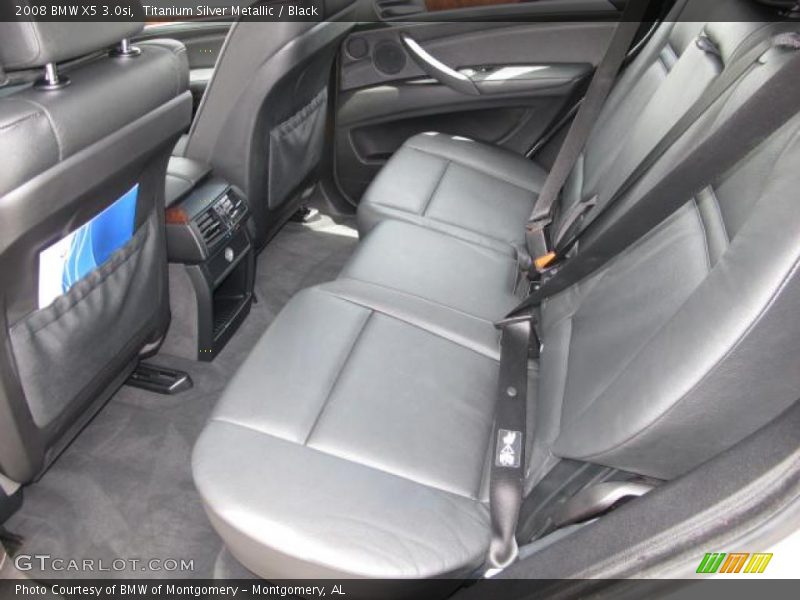 Titanium Silver Metallic / Black 2008 BMW X5 3.0si