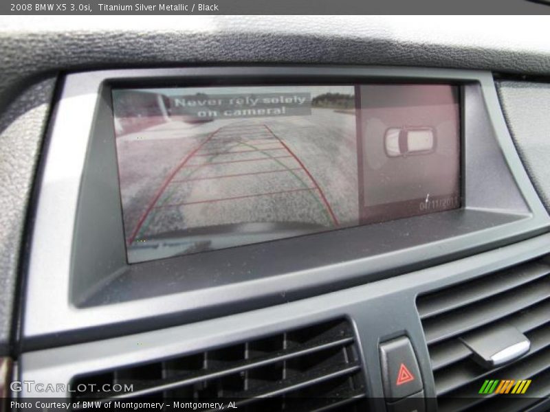 Titanium Silver Metallic / Black 2008 BMW X5 3.0si
