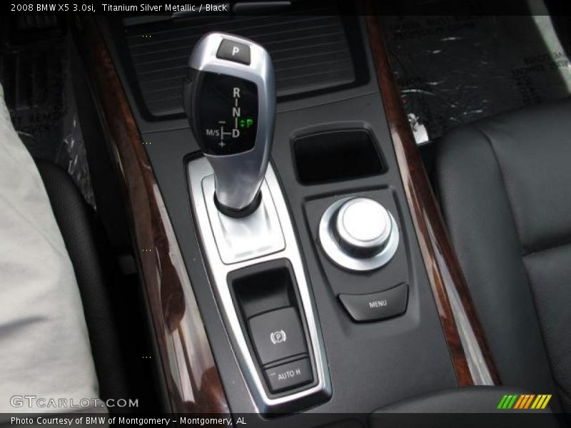 Titanium Silver Metallic / Black 2008 BMW X5 3.0si