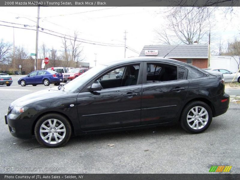 Black Mica / Black 2008 Mazda MAZDA3 i Touring Sedan