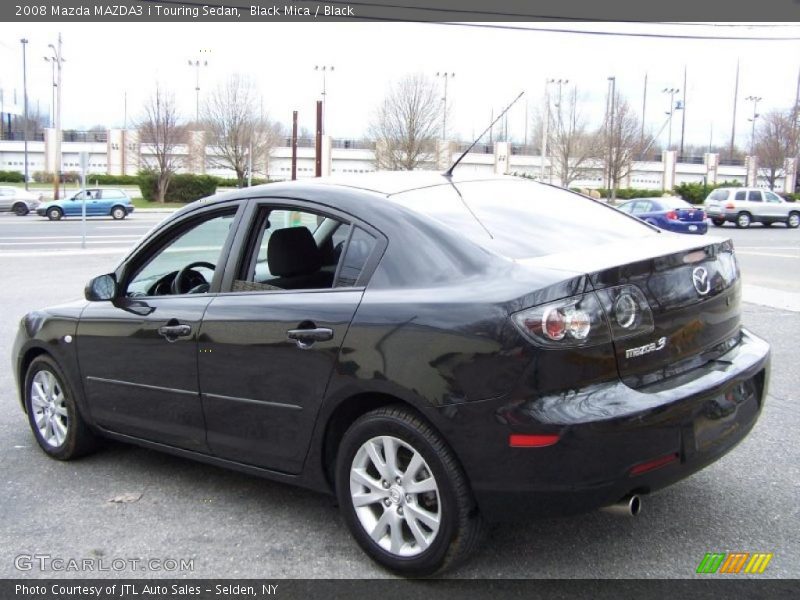 Black Mica / Black 2008 Mazda MAZDA3 i Touring Sedan