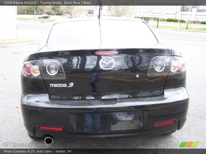 Black Mica / Black 2008 Mazda MAZDA3 i Touring Sedan