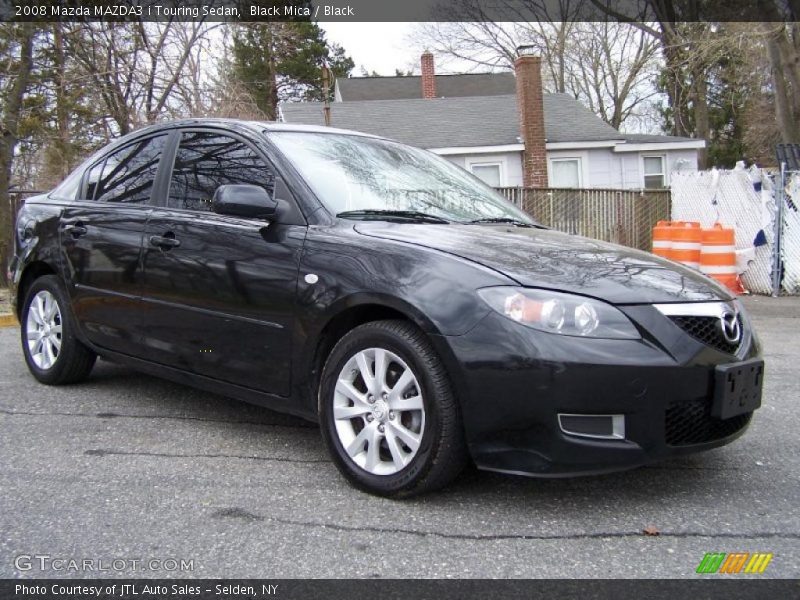 Black Mica / Black 2008 Mazda MAZDA3 i Touring Sedan