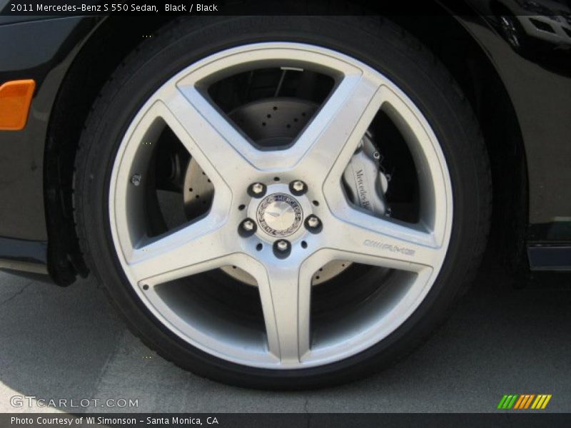 Black / Black 2011 Mercedes-Benz S 550 Sedan