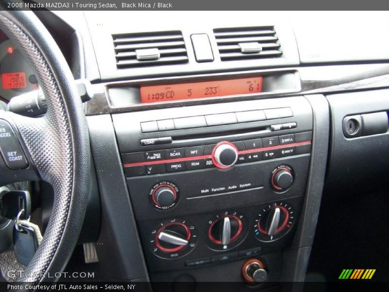 Black Mica / Black 2008 Mazda MAZDA3 i Touring Sedan