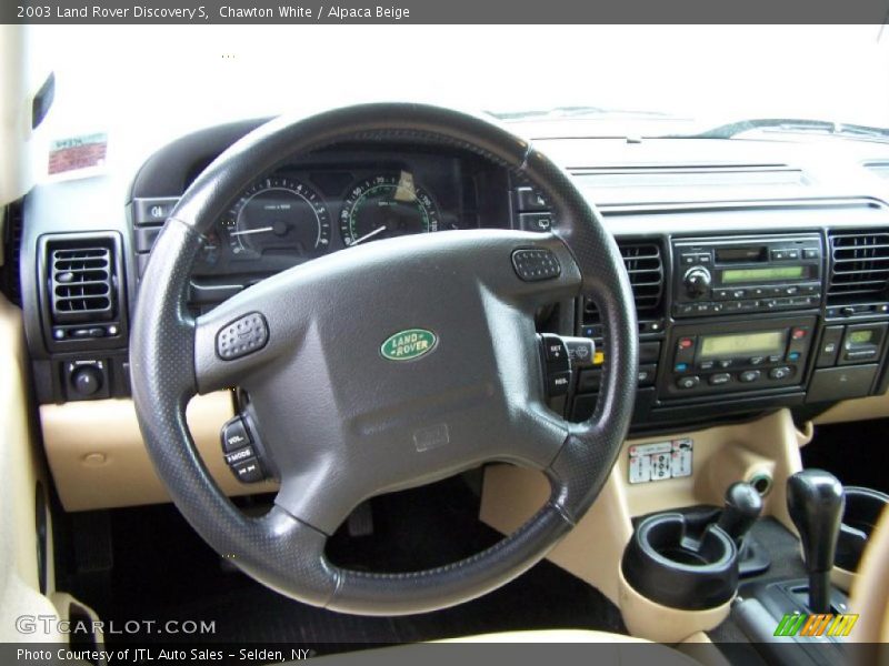 Chawton White / Alpaca Beige 2003 Land Rover Discovery S