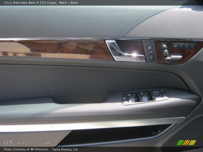 Black / Black 2011 Mercedes-Benz E 350 Coupe