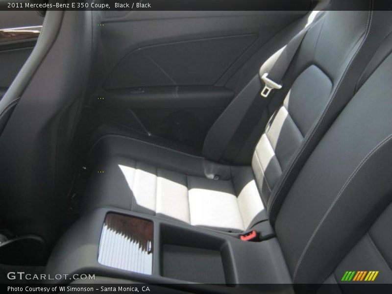 Black / Black 2011 Mercedes-Benz E 350 Coupe