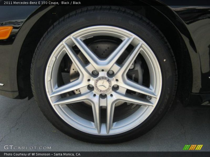 Black / Black 2011 Mercedes-Benz E 350 Coupe