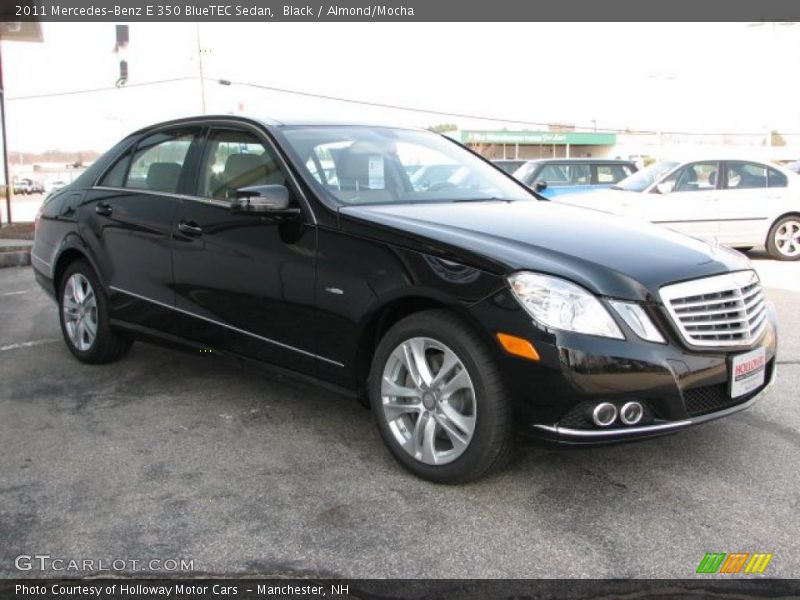 Black / Almond/Mocha 2011 Mercedes-Benz E 350 BlueTEC Sedan
