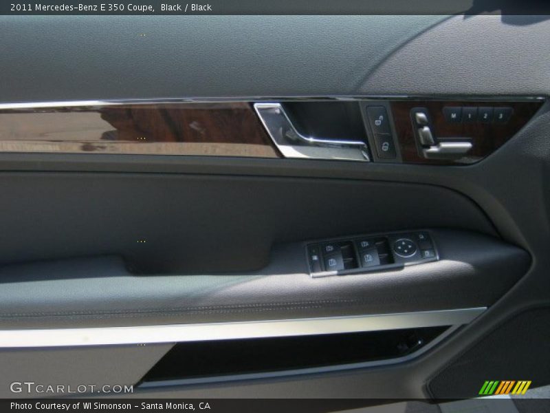 Black / Black 2011 Mercedes-Benz E 350 Coupe