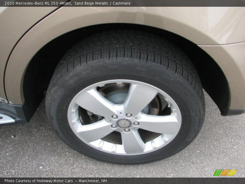 Sand Beige Metallic / Cashmere 2010 Mercedes-Benz ML 350 4Matic