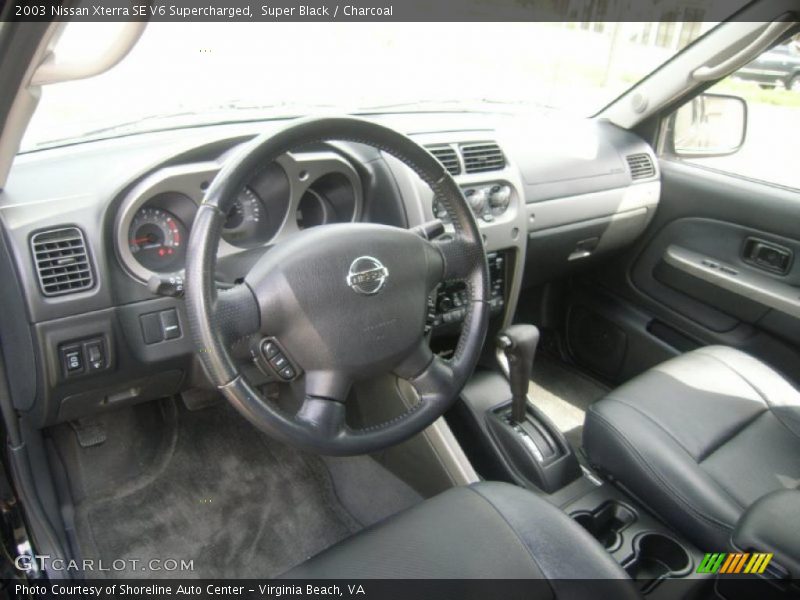  2003 Xterra SE V6 Supercharged Charcoal Interior