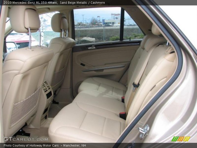 Sand Beige Metallic / Cashmere 2010 Mercedes-Benz ML 350 4Matic