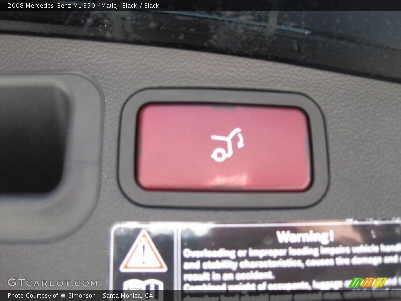 Black / Black 2008 Mercedes-Benz ML 350 4Matic