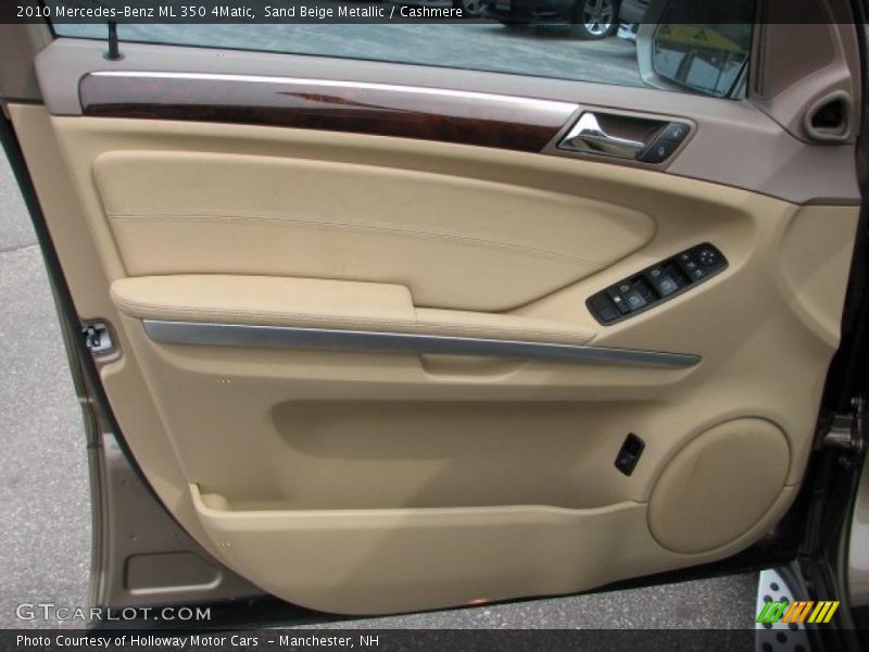 Sand Beige Metallic / Cashmere 2010 Mercedes-Benz ML 350 4Matic