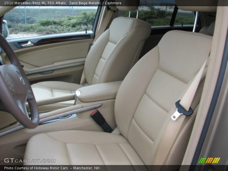 Sand Beige Metallic / Cashmere 2010 Mercedes-Benz ML 350 4Matic