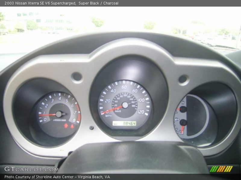  2003 Xterra SE V6 Supercharged SE V6 Supercharged Gauges