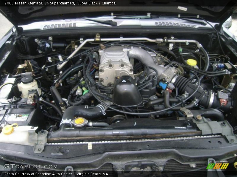  2003 Xterra SE V6 Supercharged Engine - 3.3 Liter Supercharged SOHC 12V V6