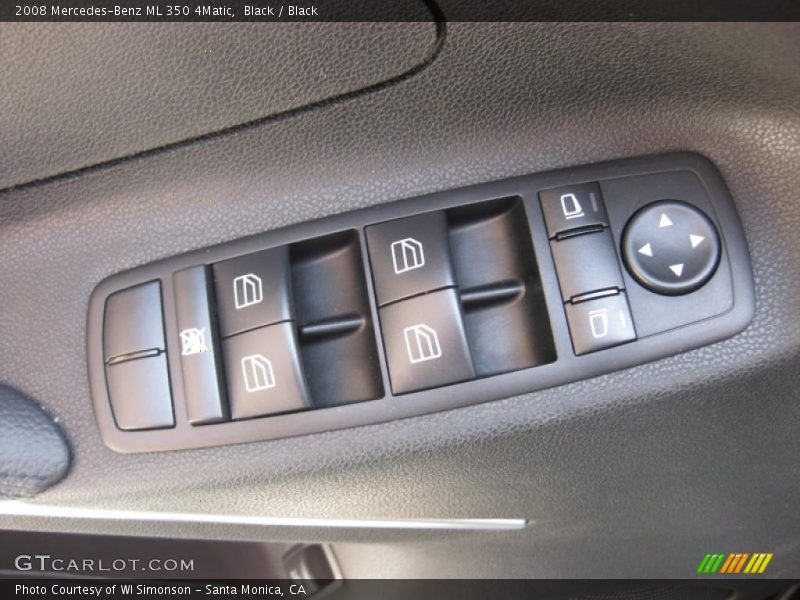 Black / Black 2008 Mercedes-Benz ML 350 4Matic