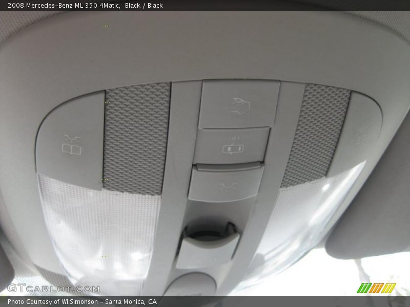 Black / Black 2008 Mercedes-Benz ML 350 4Matic
