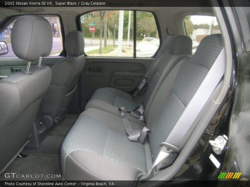 Super Black / Gray Celadon 2002 Nissan Xterra SE V6