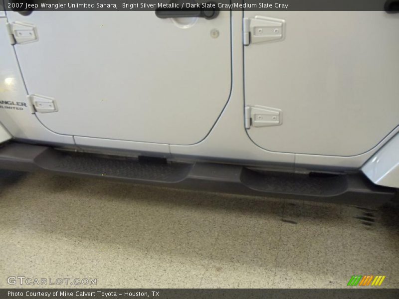 Bright Silver Metallic / Dark Slate Gray/Medium Slate Gray 2007 Jeep Wrangler Unlimited Sahara