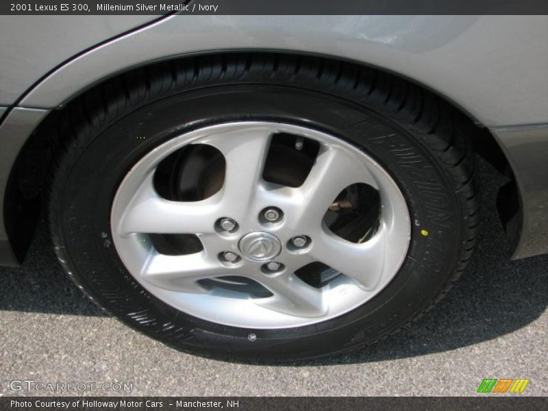 Millenium Silver Metallic / Ivory 2001 Lexus ES 300