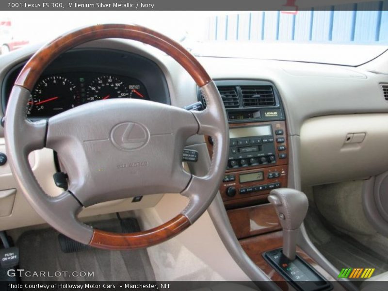 Millenium Silver Metallic / Ivory 2001 Lexus ES 300