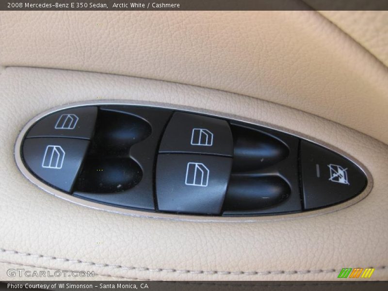 Arctic White / Cashmere 2008 Mercedes-Benz E 350 Sedan