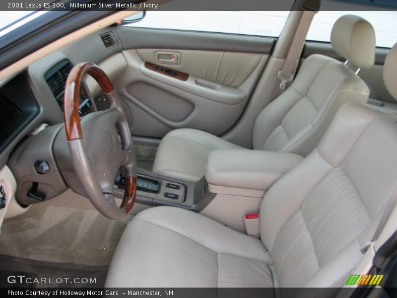 Millenium Silver Metallic / Ivory 2001 Lexus ES 300