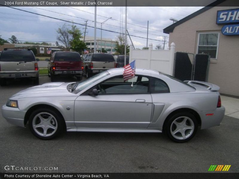 Silver Metallic / Dark Charcoal 2004 Ford Mustang GT Coupe