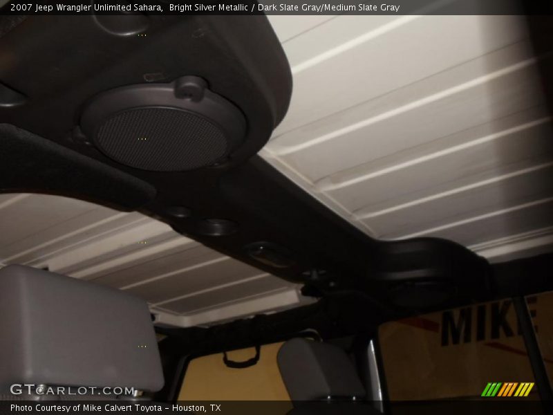 Bright Silver Metallic / Dark Slate Gray/Medium Slate Gray 2007 Jeep Wrangler Unlimited Sahara
